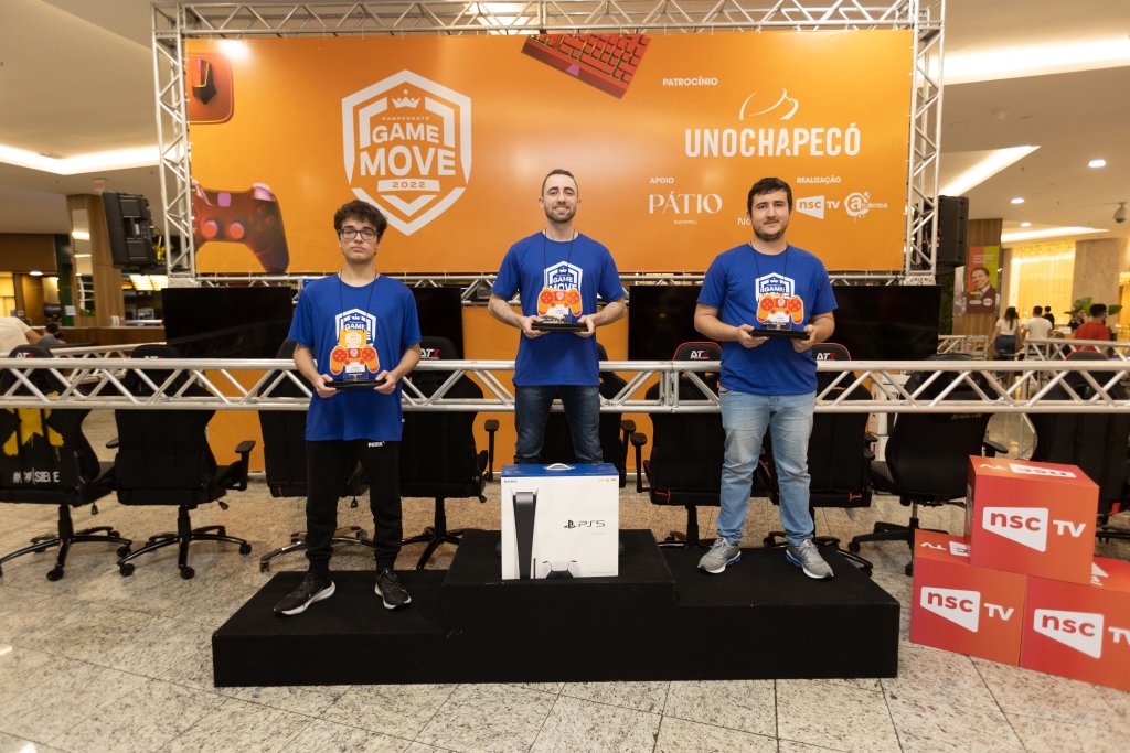 O Game Move está na 5ª edição e acontece nos dias 22 e 23 de julho no Pátio Shopping, em Chapecó.